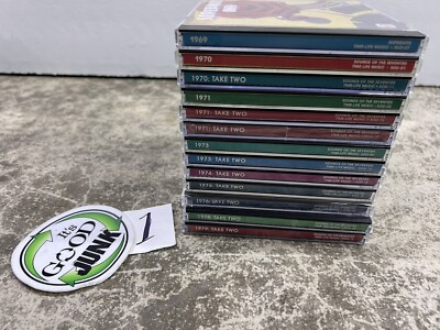 Time Life: Sounds Of The Seventies 70's Lot of 13 CDs Compilations