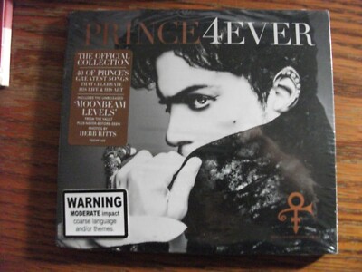 4ever CD by Prince 2 Disc Edition 40 Smash hits SEALED NEW with HYPE STICKER