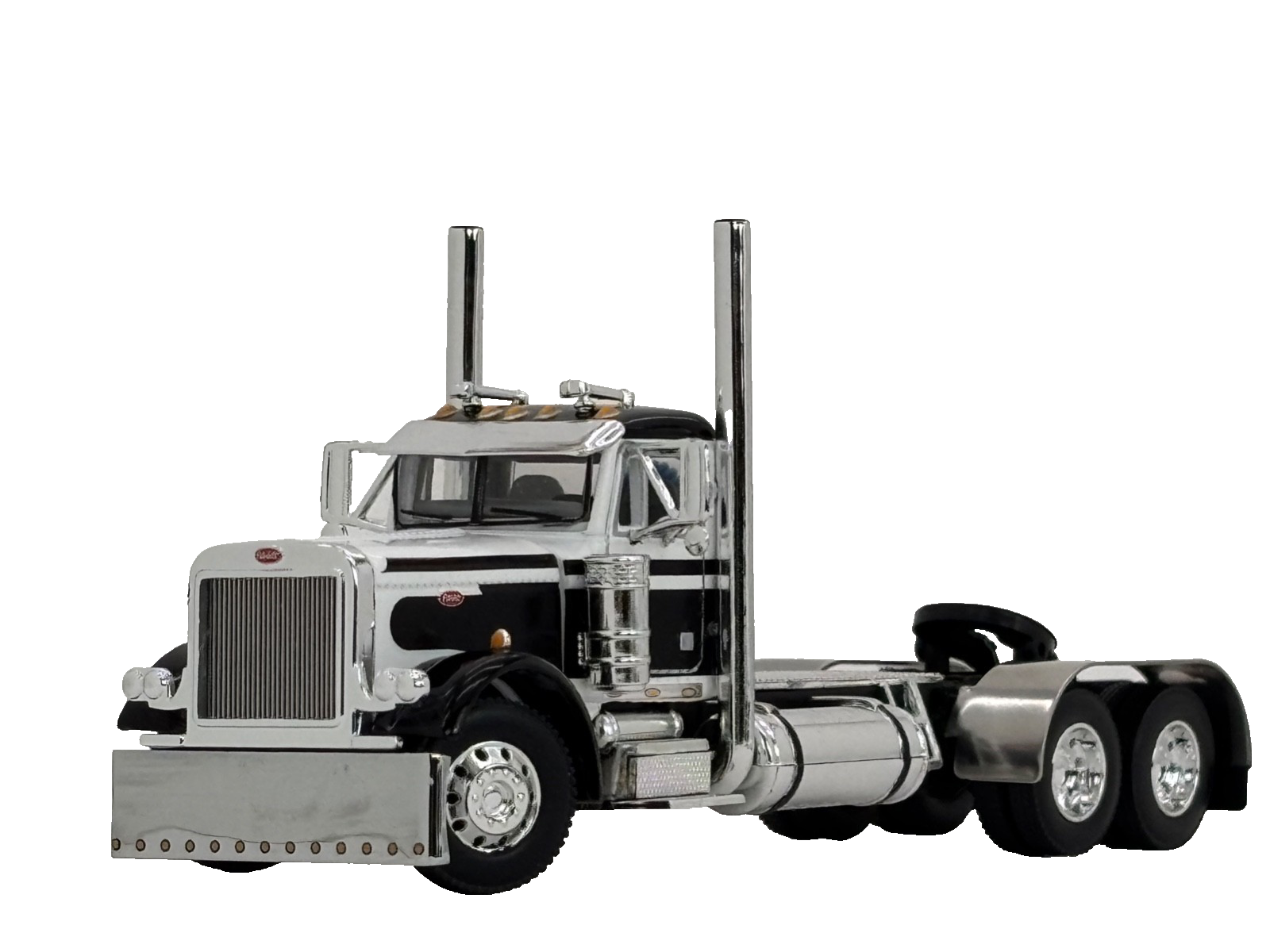 1/64 DCP WHITE/BLACK PETERBILT 379 DAY CAB | eBay