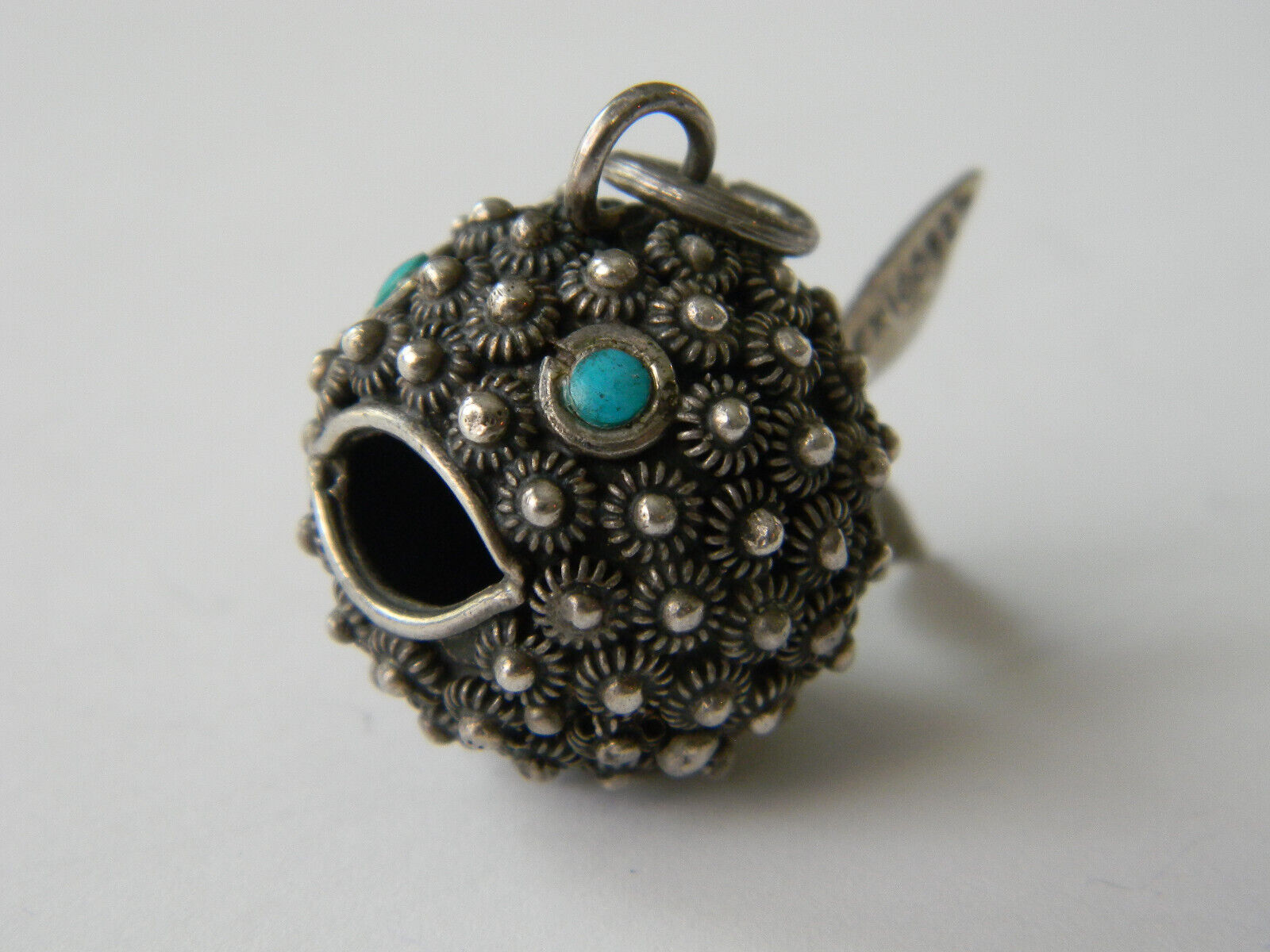 Vintage Mexican Taxco Sterling Silver 925 Puffer Fish Vintage Mexican Taxco Sterling Silver 925 Puffer Fish