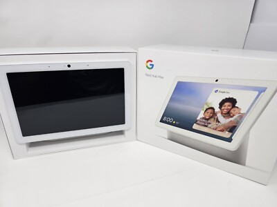 GoogleNest Hub Max Speaker Chalk White