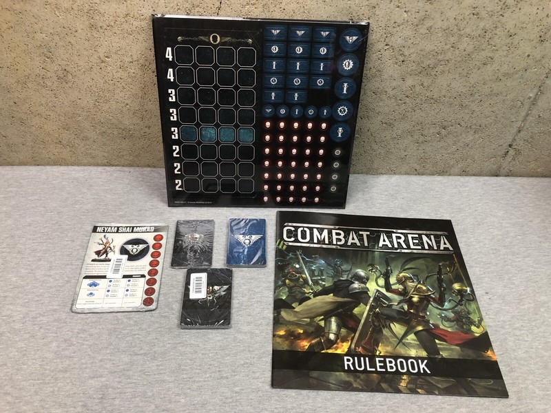S Workshop Combat Arena Replacement Cards Sealed Tokens Game Parts 2019 Rule