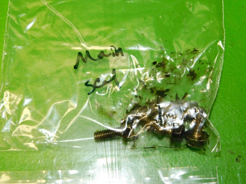 91-95 MR2 OEM 3SGTE engine motor main seal plate mount bolts SET
