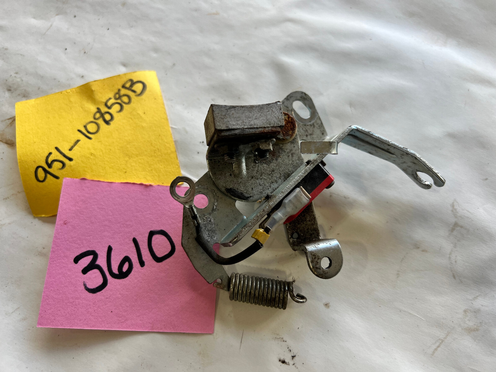MTD 951-10858 BRAKE STOP SWITCH ASSY 751-10858 951-10858A