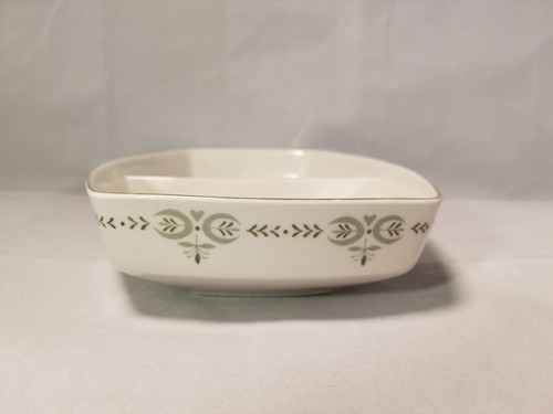 Franciscan Heritage Split Divided Serving Dish Vegetables Vintage USA