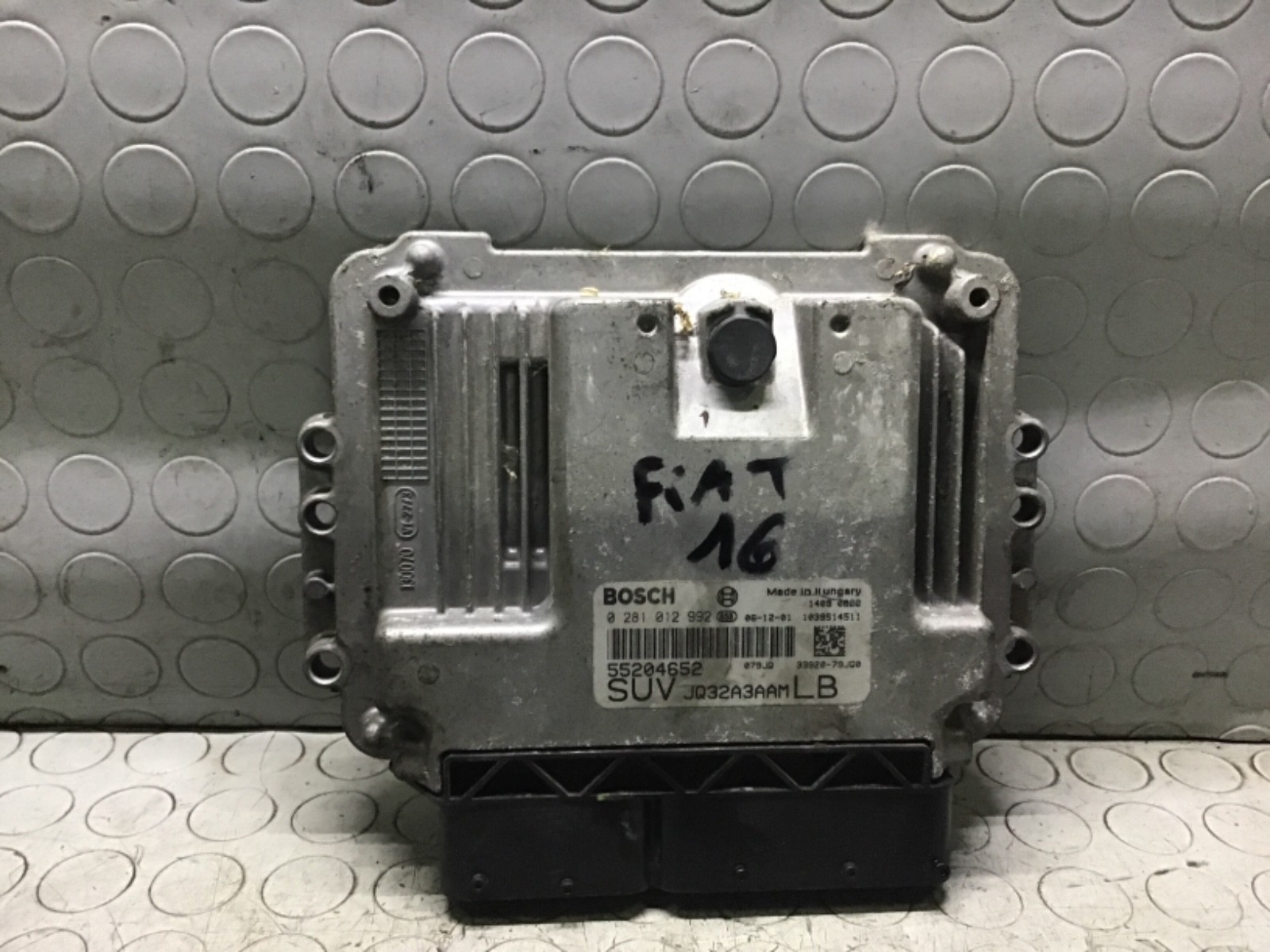 Centralina Motore FIAT SEDICI, SUZUKI SX4, 0281012992, 2006