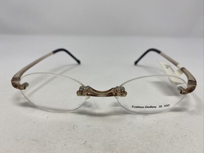 Fashion Gallery Unique FGXL05 Brown Rimless Eyeglasses Frame E835