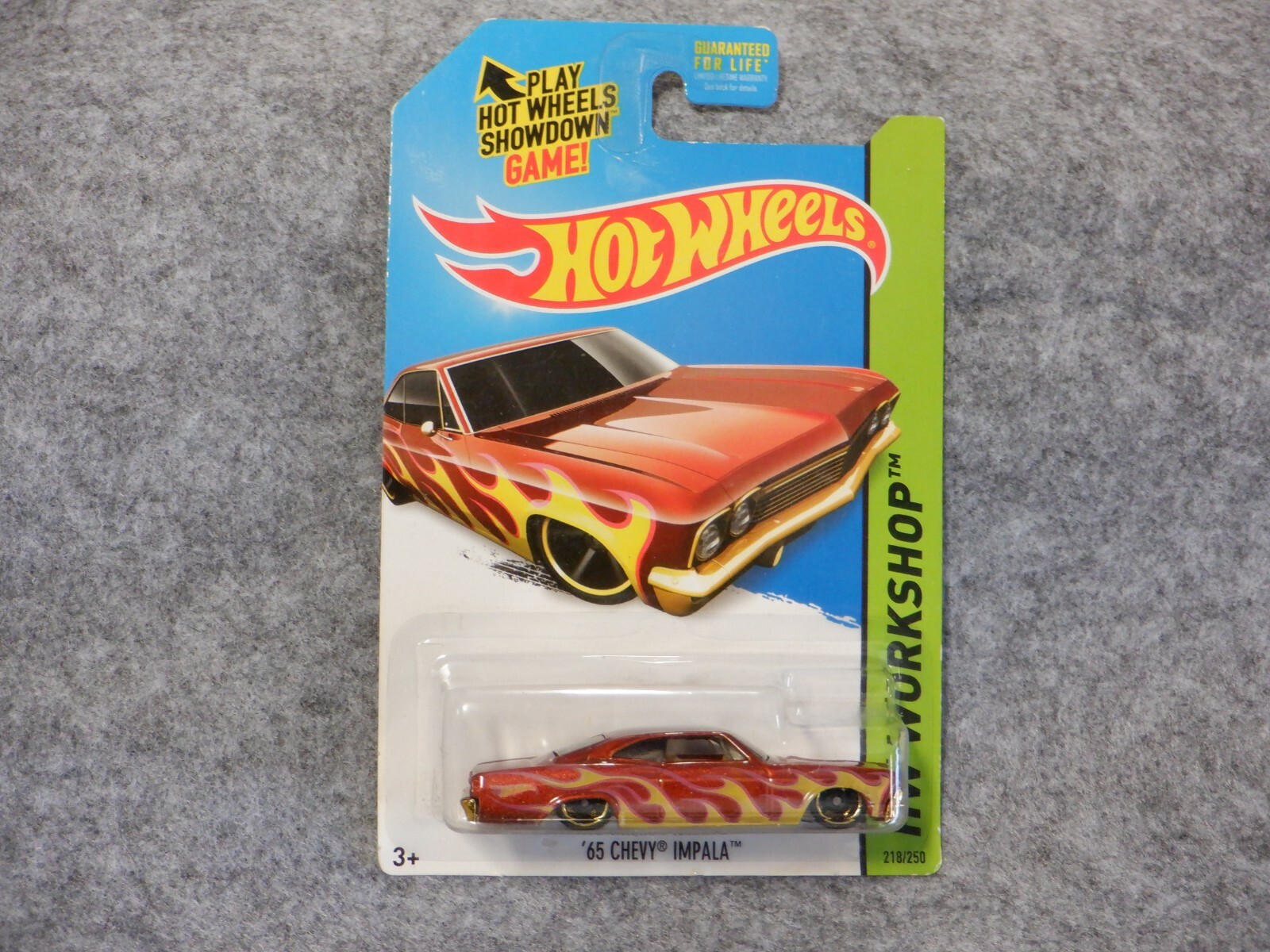 Hot Wheels - Workshop '65 Chevy Impala - New Sealed On Card