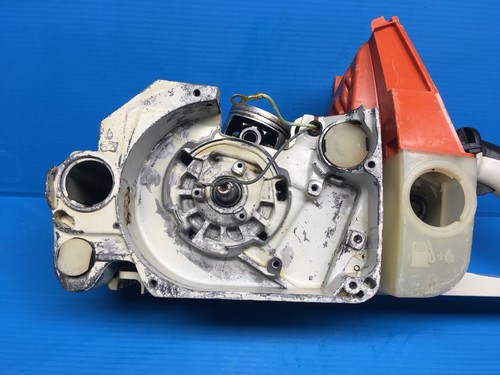 STIHL MS660 CHAINSAW CRANKCASE / HANDLE / CRANKSHAFT --------------FREE SHIPPING