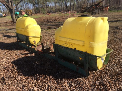 Dual 200 Gallon Saddle Tanks For Tractor John Deere