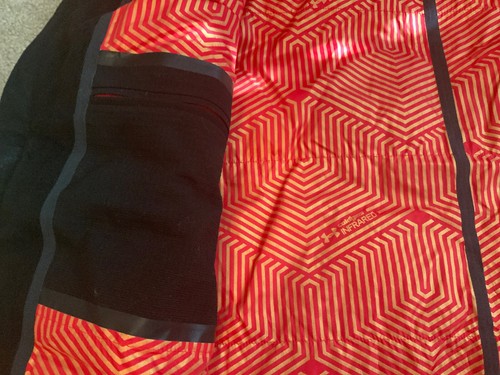 Pre-owned Under Armour $800 Men's 2xl  100% Cashmere Coldgear Infrared Vest 1265266-001 In Black