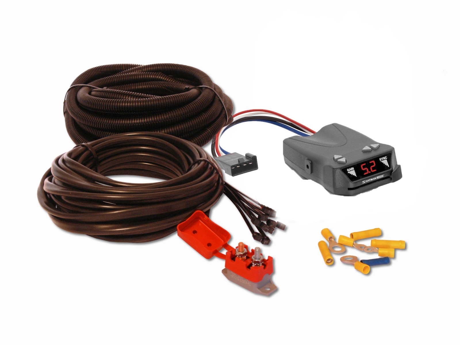 HAYMAN REESE 05650 ELECTRIC BRAKE CONTROLLER & STD Wiring Kit eBay