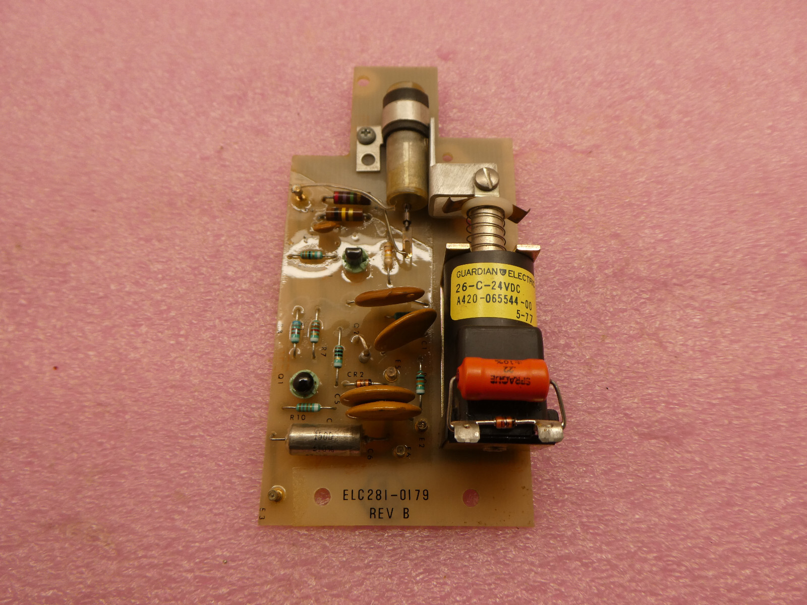 ELC281-0179 PCB CIRCUIT BOARD REV. B ELD281-0060 ELC281-0062