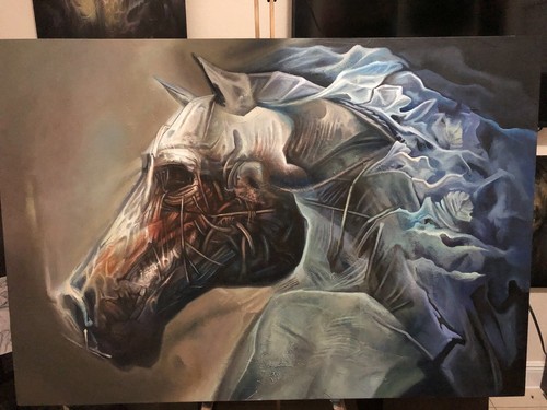 Pintura Horse By ManuelAzzcuy Fine Art (No Frame)