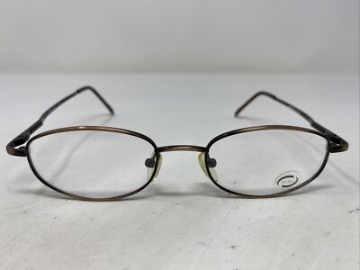 Ce-Tru CE-TRU 3255 BROWN 49-18-138 Metal Full Rim Eyeglasses Frame E81