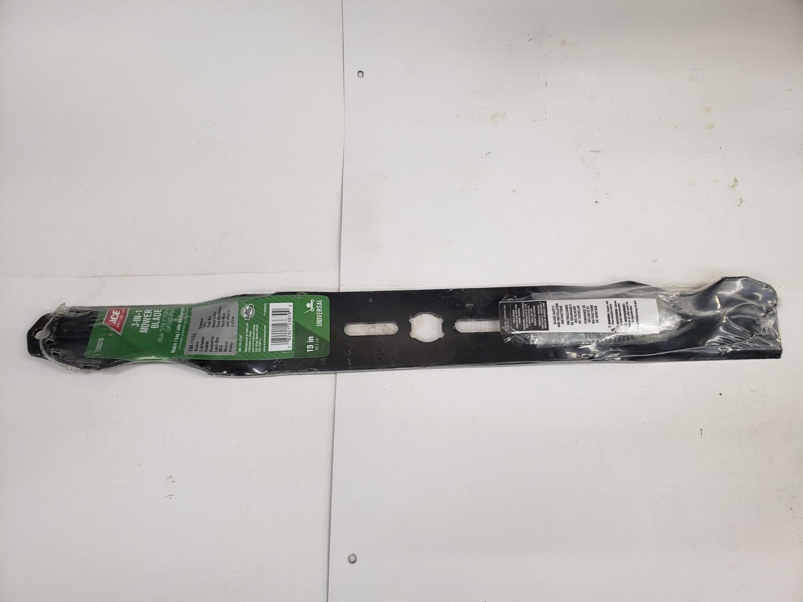 Ace 19 in. 3-in-1 Mower Blade For Walk-Behind Mowers 1 pk Ace 19 in. 3-in-1 Mower Blade For Walk-Behind Mowers 1 pk