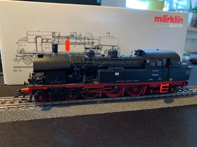 H0 Dampflokomotive BR 78 der DR digital wie in der
