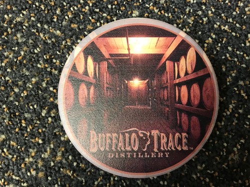 Buffalo Trace. Stone Coaster Set. Kentucky bourbon ?? Distillery