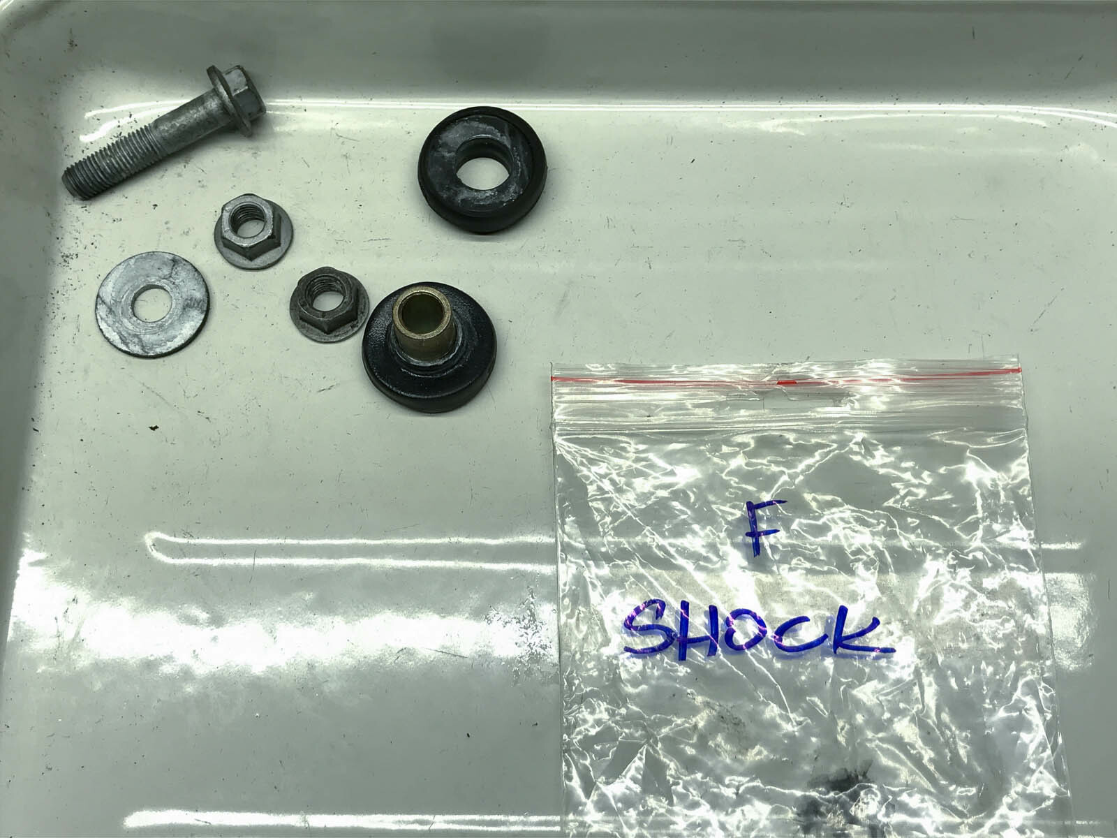 BMW R1150GS Vorne Stoßdämpfer Schrauben Front Shock Absorber Bolts