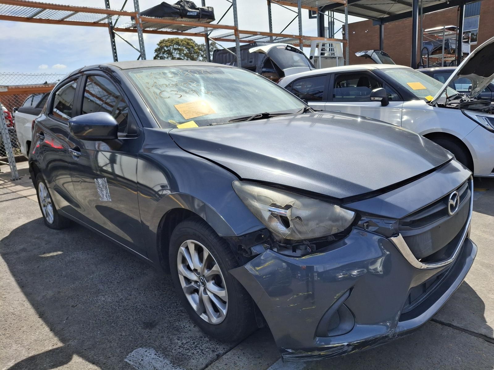 MAZDA 2 2014-2025 RIGHT REAR DOOR DJ, HATCH, 09/14-