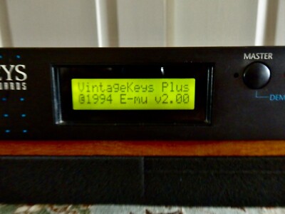 E-MU EMU Ensoniq Vintage Keys PLUS ~ tested working 100% ~ V2.00 model ~CLEAN!!!
