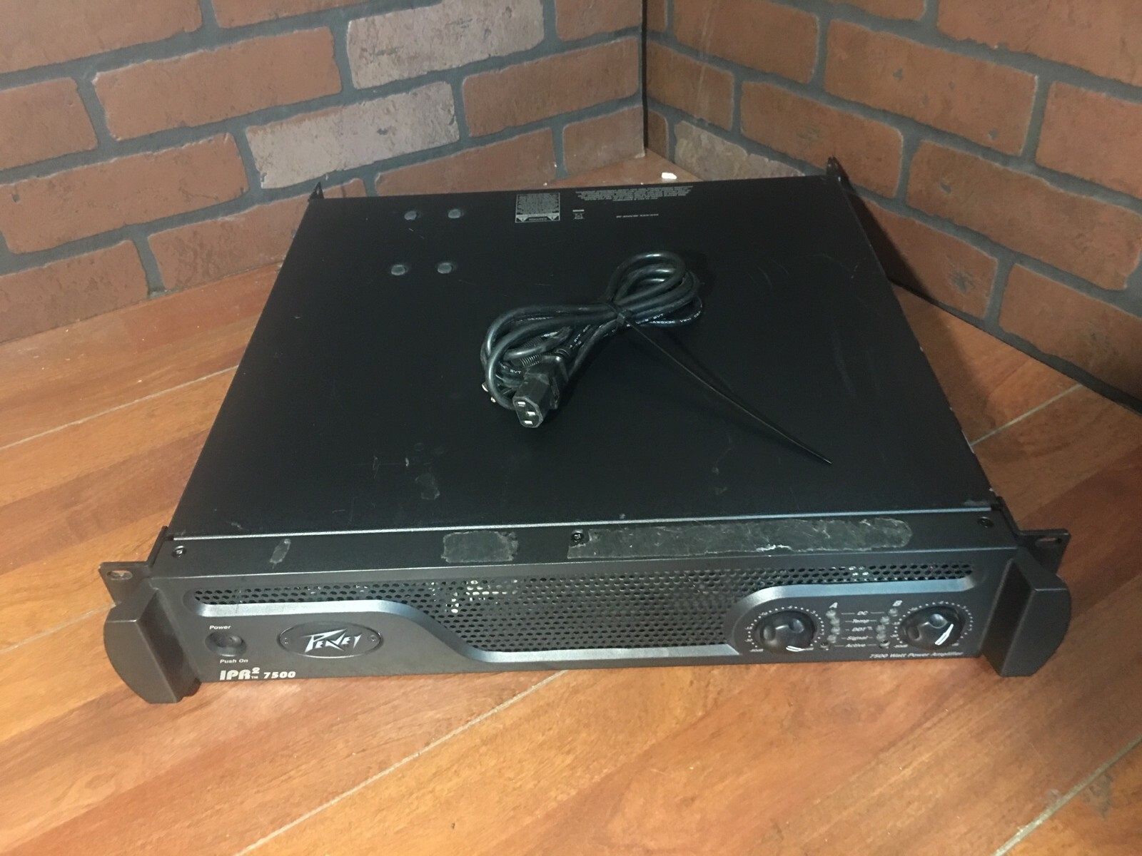 Peavey Ipr2 7500 LightWeight Pro Audio 2 Ch. Amplifier 7500W Amp Works Perfect!