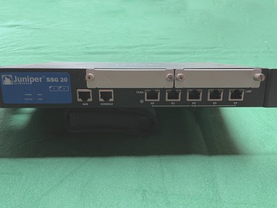 JUNIPER SSG20 Secure Gateway Firewall & VPN - 19'' Rack-mounted