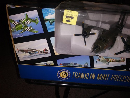 FRANKLIN MINT ARMOUR collection B-26 flak Flying Fortress  1:48