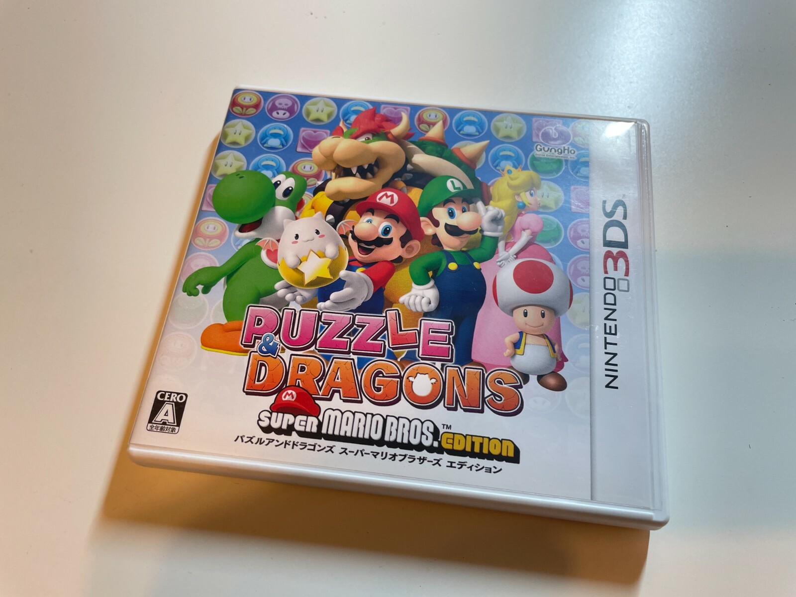 3DS、ソフト PUZZLE DRAGONS SUPER MARIO EDITION Nintendo 3DS JAPAN VER