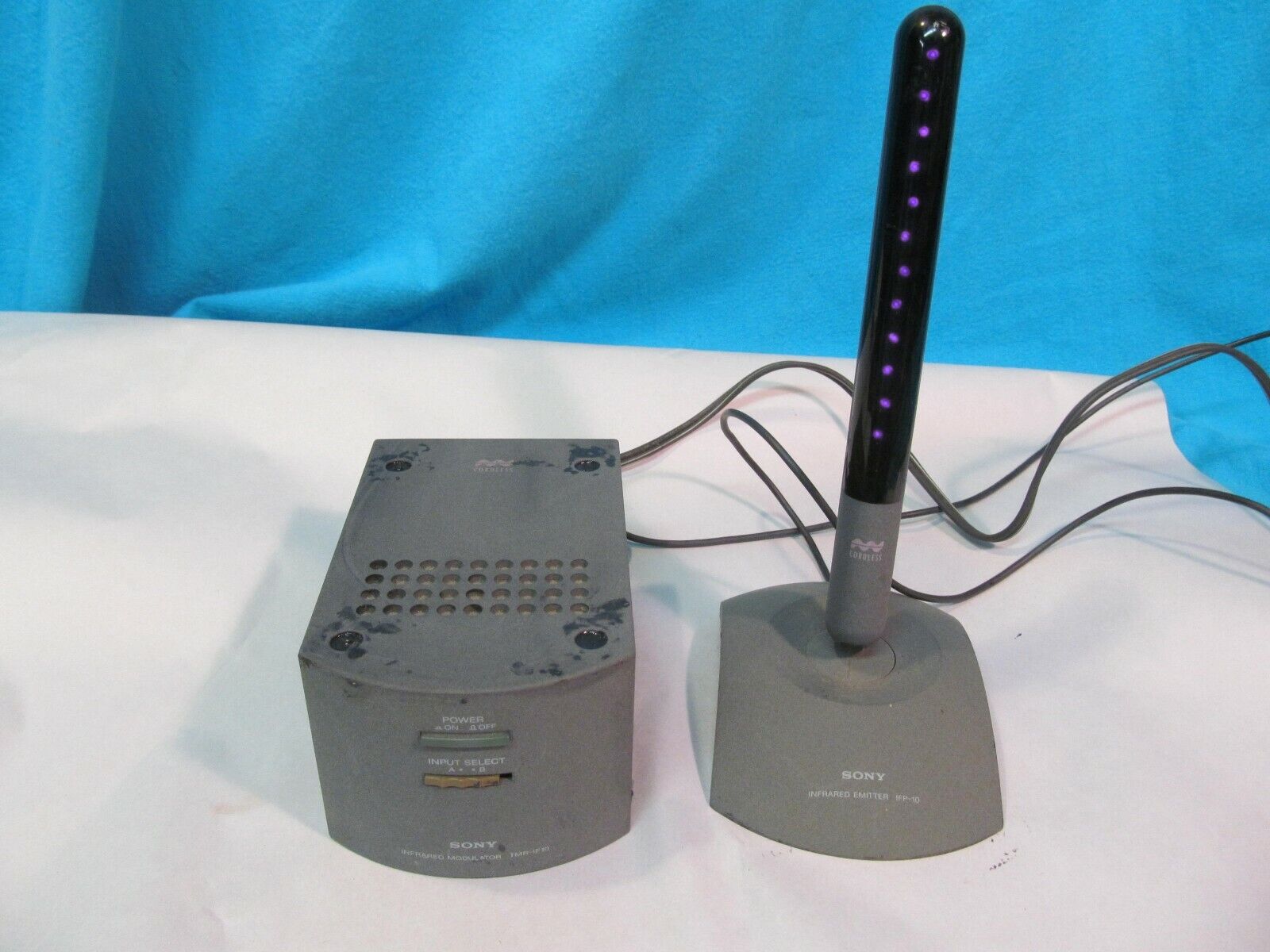 SONY TMR-IF 1O INFRARED MODULATOR & IFP-10 INFRARED EMITTER SONY TMR-IF 1O INFRARED MODULATOR & IFP-10 INFRARED EMITTER