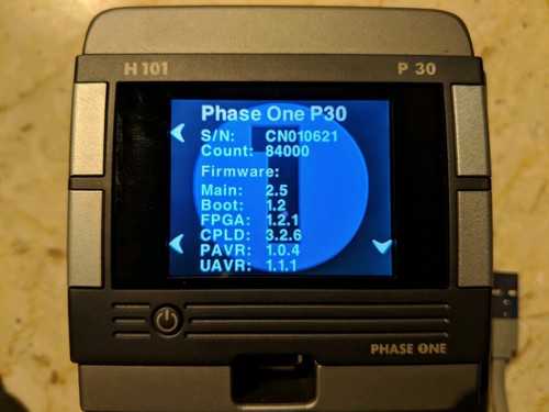 Phase One p30 Hasselblad H digital Back