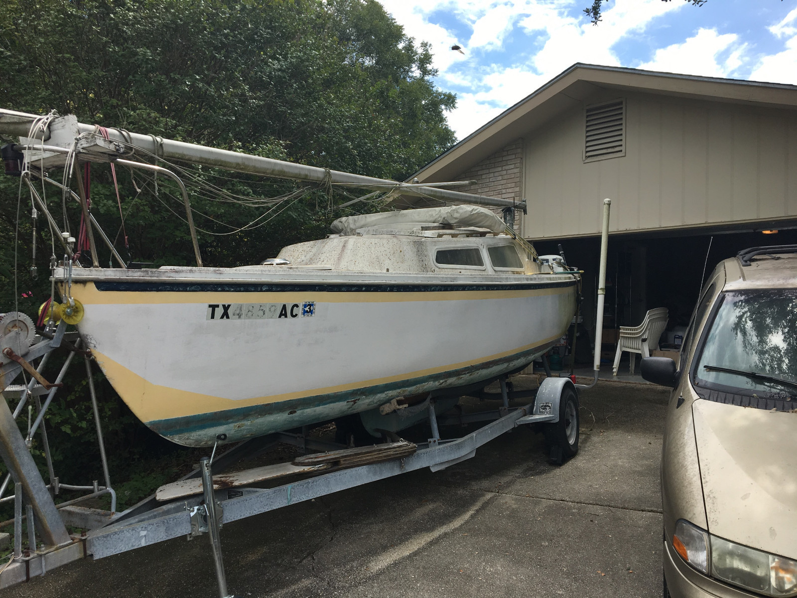 Catalina 22 Sailboat w/trailer