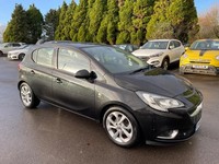 2016 Vauxhall Corsa 1.4 ecoFLEX SRi 5dr Petrol Manual 5 Door Black Hatchback HAT