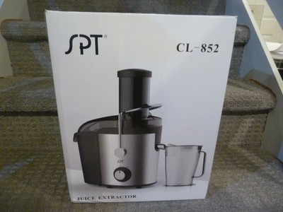SPT Professional Stainless Steel Juice Extractor 120v 800w CL-852 BRAND NEW