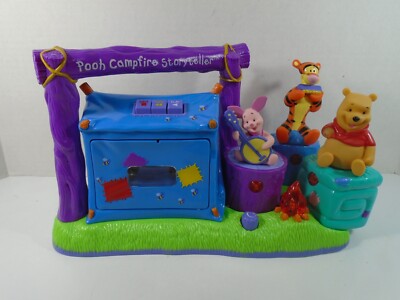 1999 TIGER ELECTRONICS--WINNIE THE POOH CAMPFIRE STORYTELLER (LOOK)