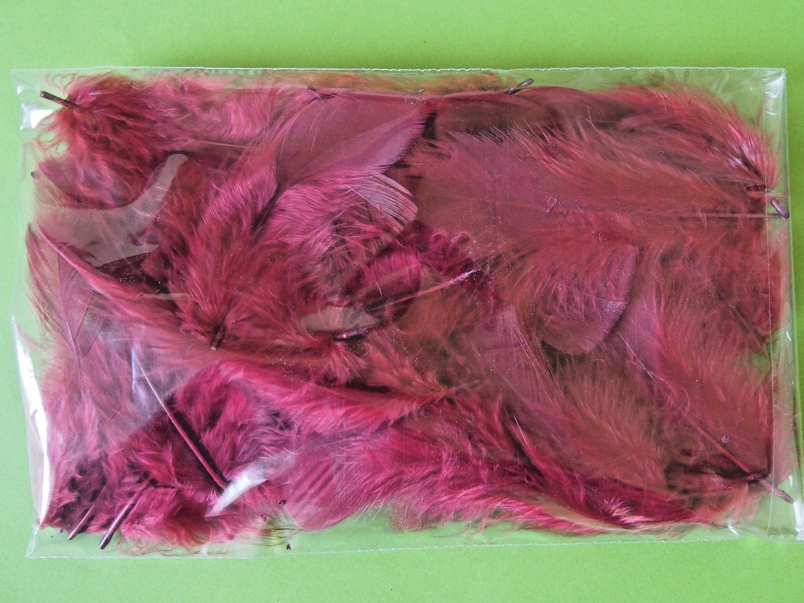 Deko FEDERN 25 Stck - 6-10 cm - BUNT oder 20 Unifarben zur Deko, zum Basteln