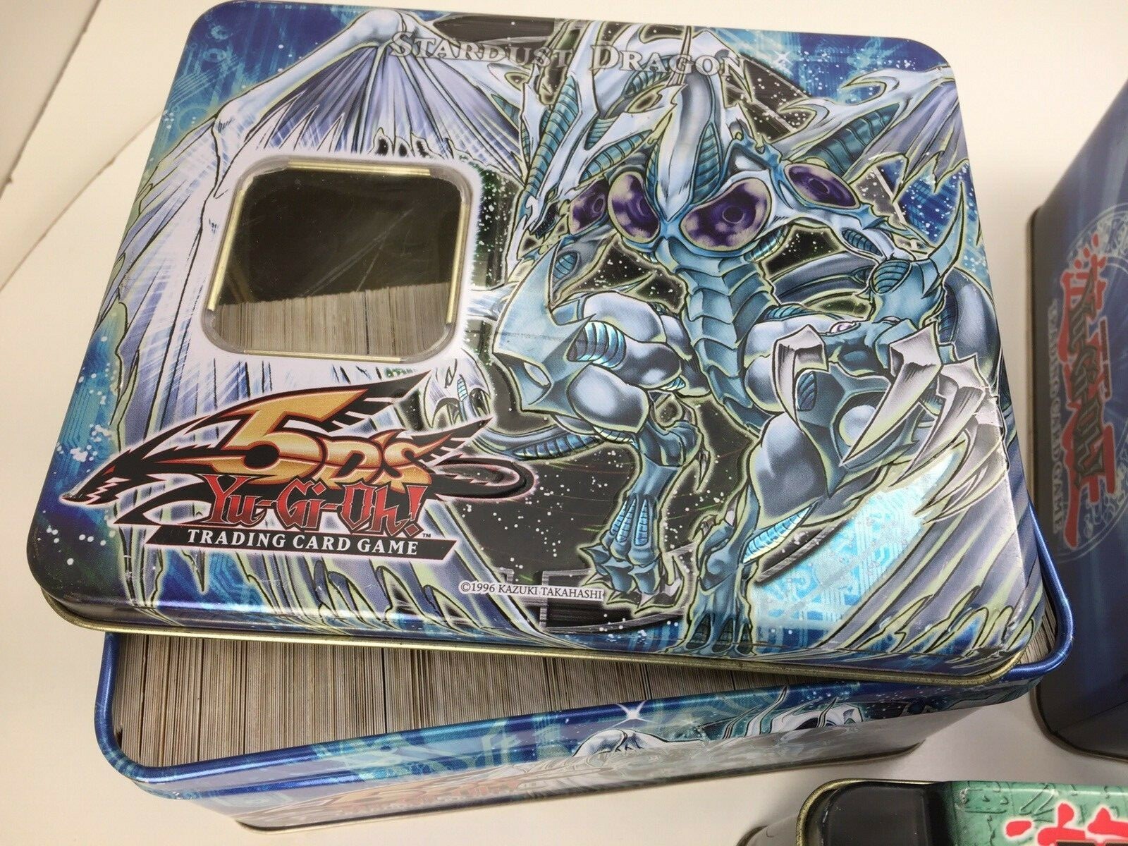 Yugioh 1996 Trading Cards And Tin Lot