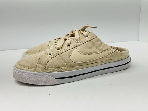 Nike Court Legacy Mule DB3970-200 Cream Women's Size 8 | eBay