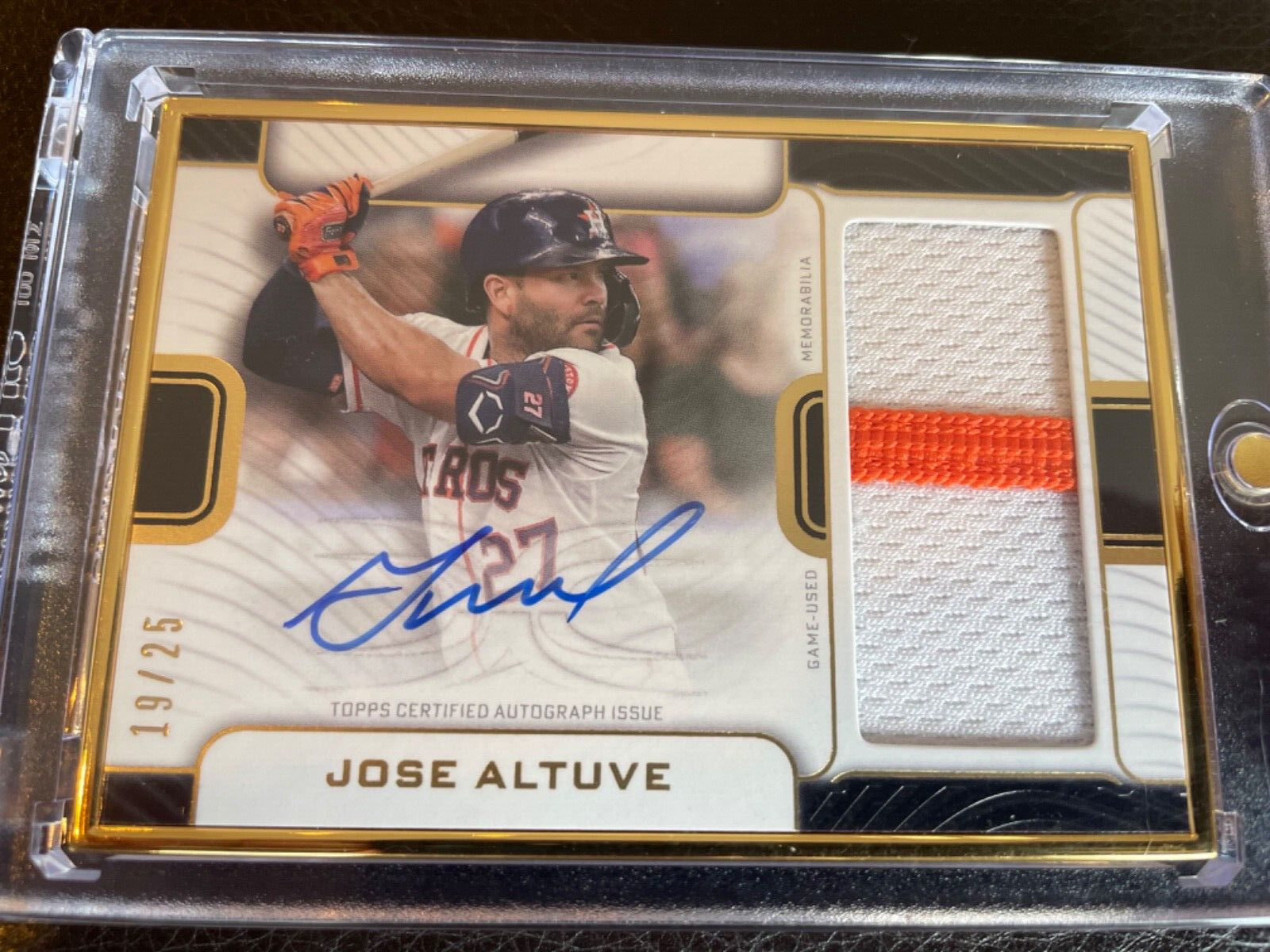 2023 Topps Holiday Jose Altuve 19/25