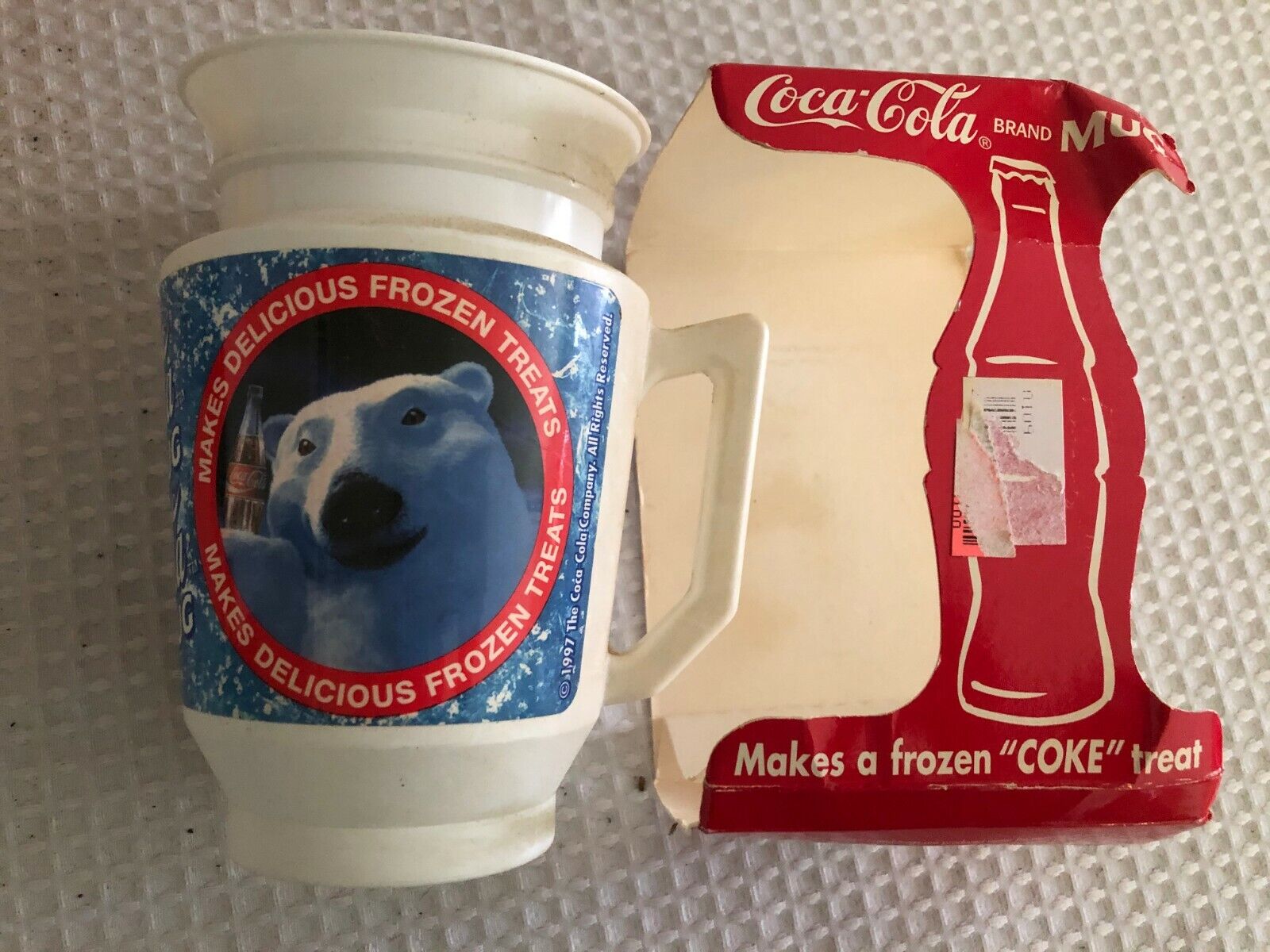 1997 Coca Cola Collectible Mug -Makes Delicious Frozen Treats ...