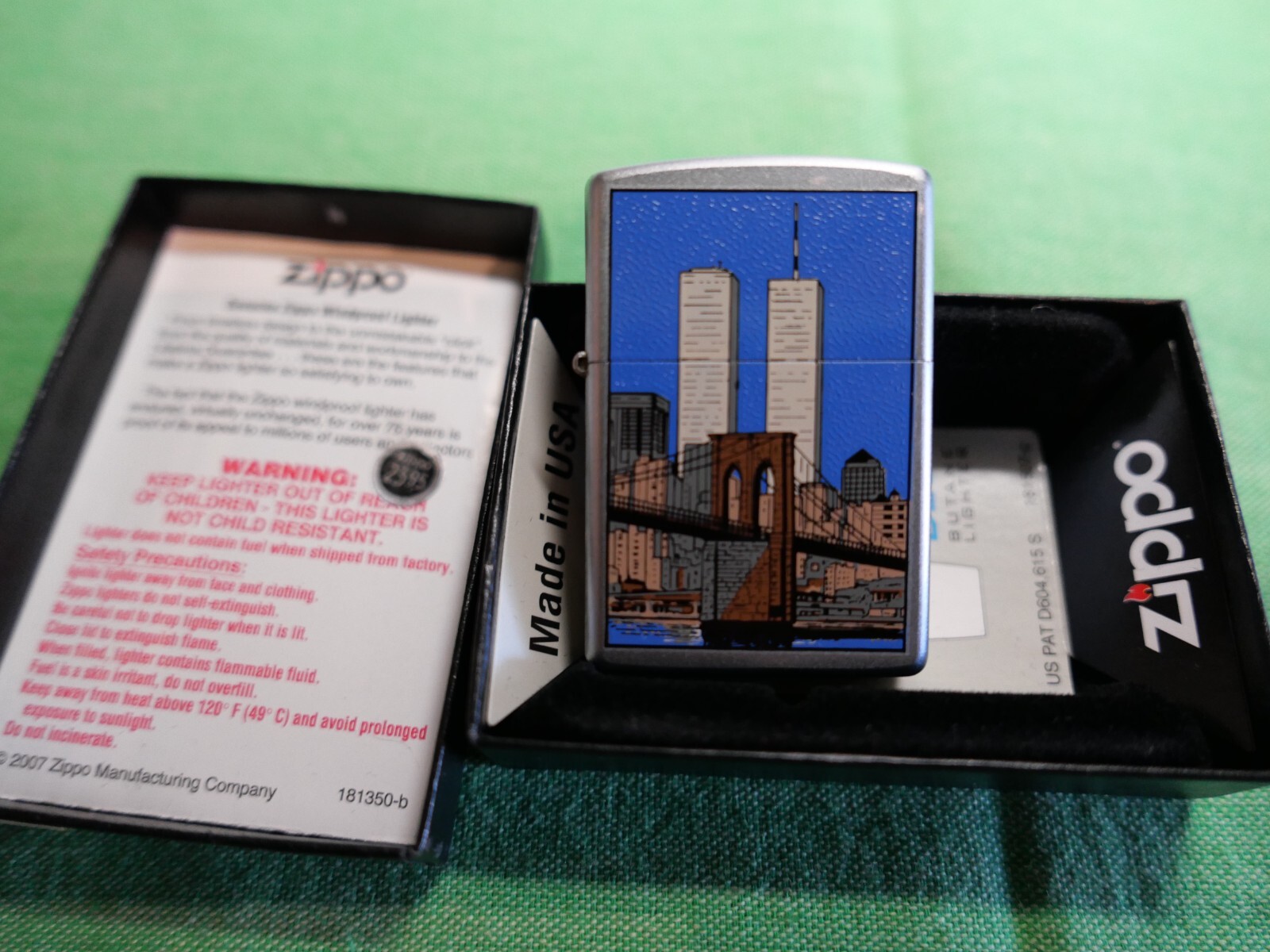Zippo KIRIN SUPER FIRE2002&腕時計2001 Zippo KIRIN SUPER FIRE2002&腕時計2001