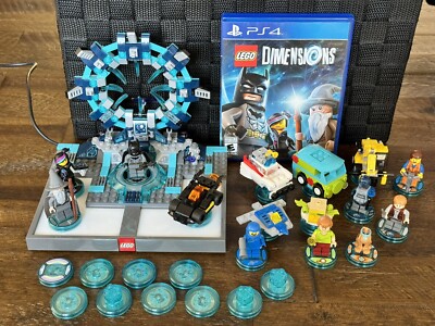 Lego Dimensions PS4 Starter Pack Tested! Multiple Toy Tags, Scooby Doo, Emmet.