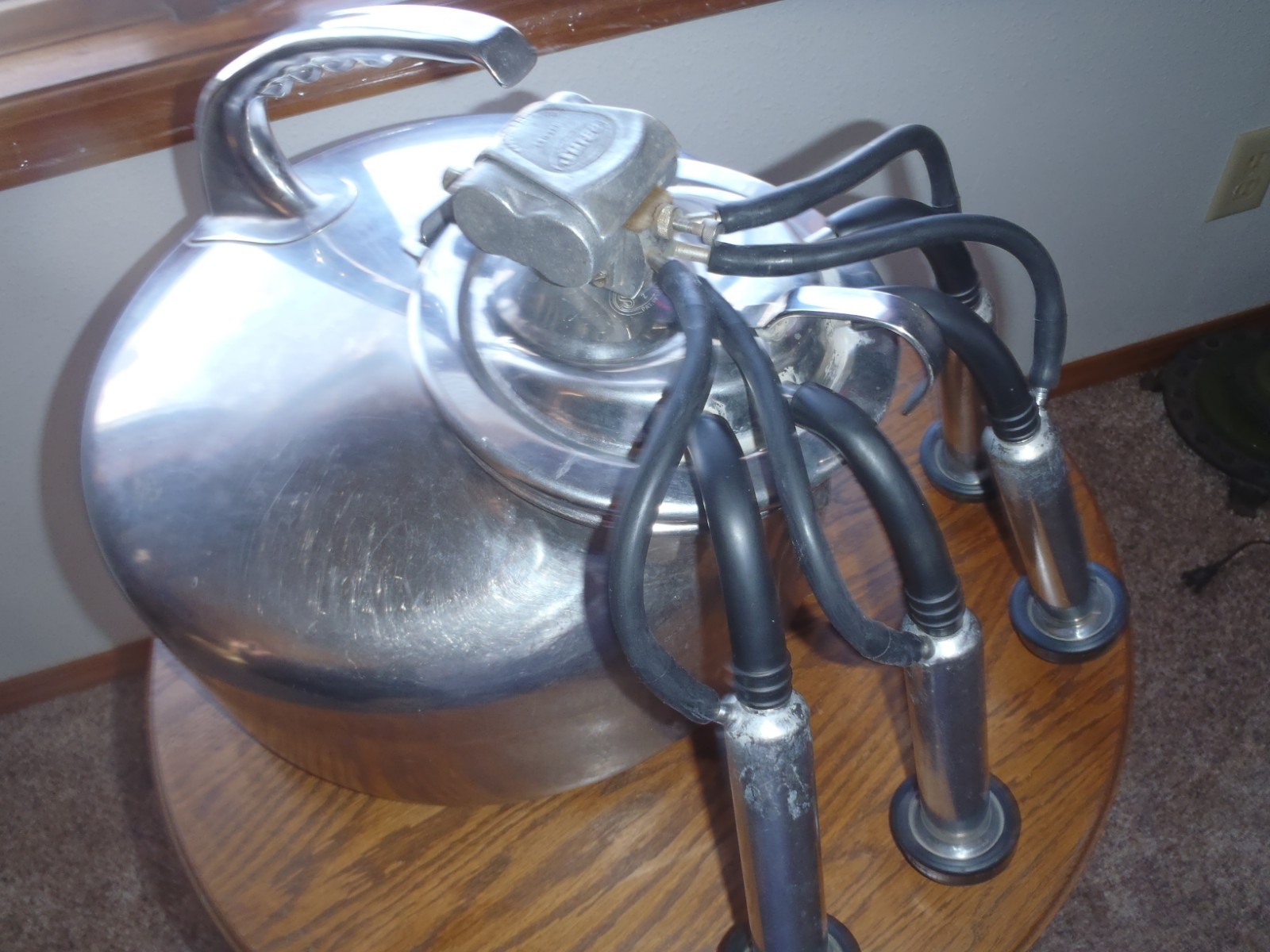 SURGE MILKER FOR MILKING GOATS,JERSEY COW,SHEEP,NEW RUBBER,REBUILT PULSATOR,READ