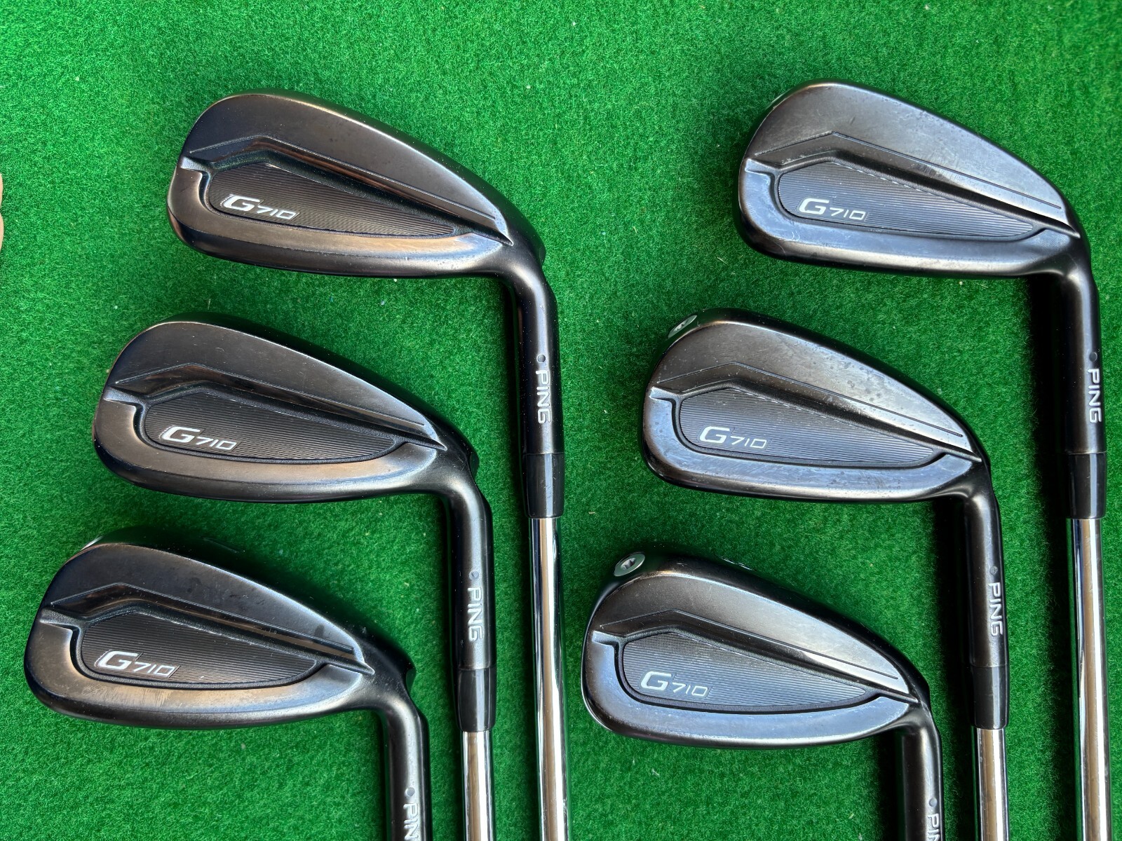 PING G710 5〜W set NSPRO950nGHneo S Ping G710 5s Iron Set / 6-9 PW / Flex Regular / NS PRO ZELOS