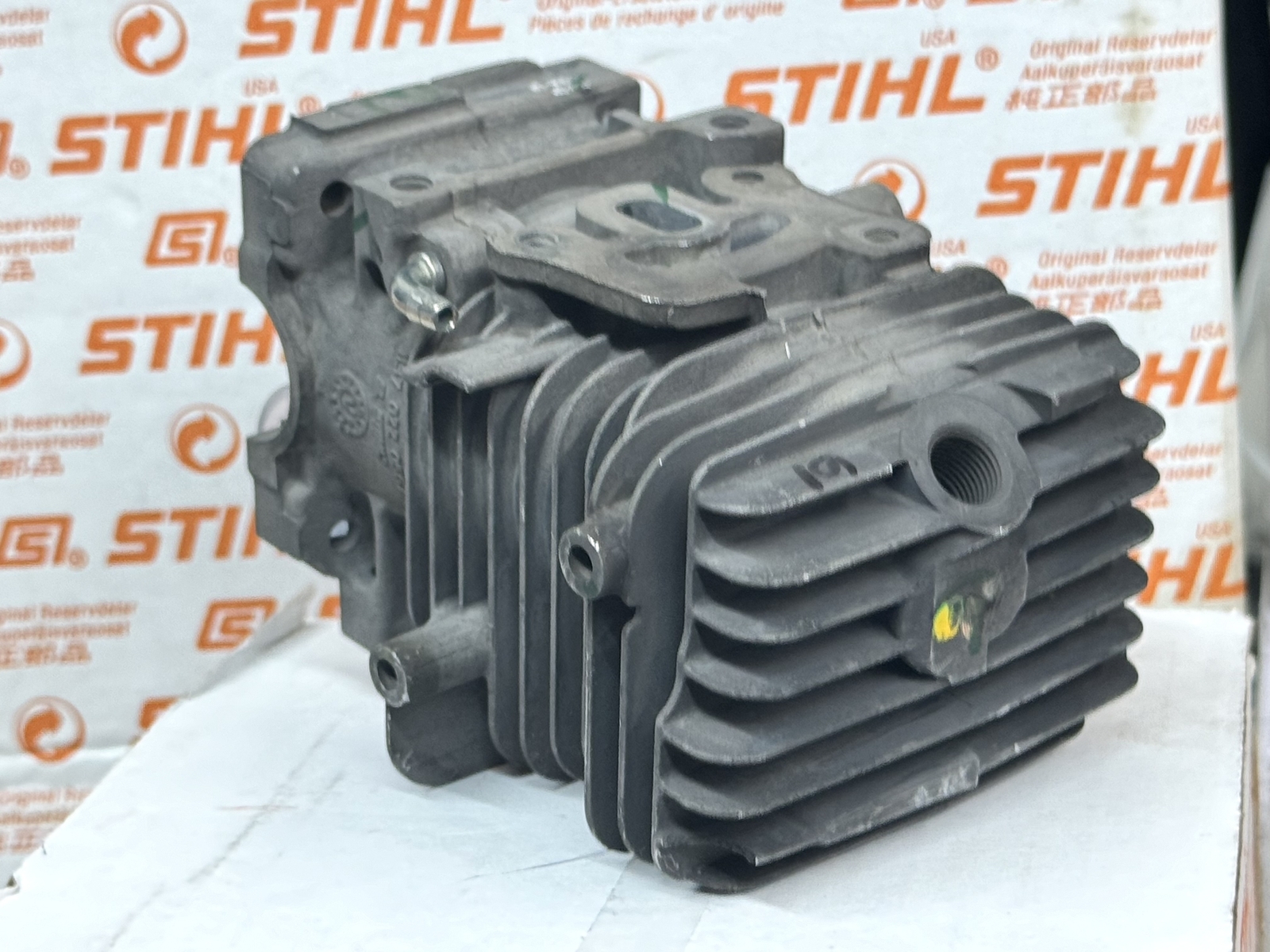 STIHL OEM CYLINDER WITH PISTON KIT 1137 020 1207 MS193T MS193TC 37MM 193 T TC - Picture 4 of 4