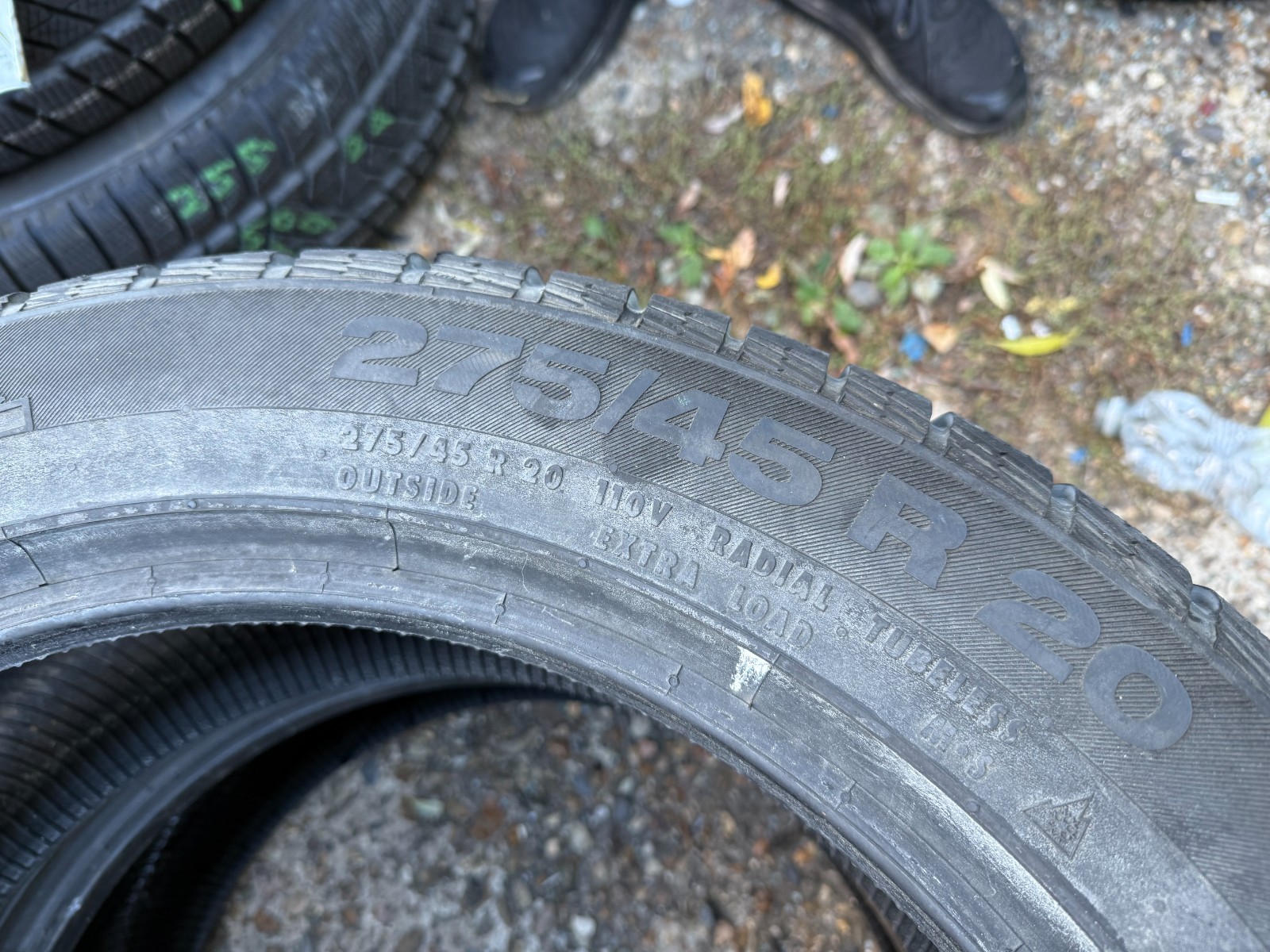 New 275 45 20 Continental, Winter, M+S, XL, 110V, x1 Tyre (F1_tyres) FOD YD282