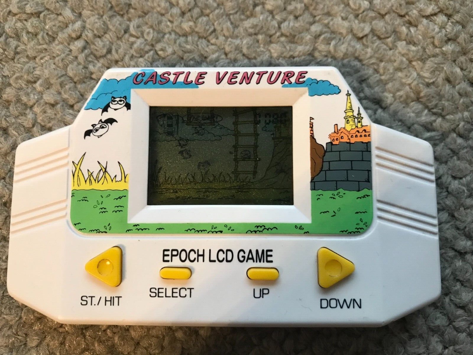 EPOCH LCD Game Digital CASTLE VENTURE Made in Japan Great