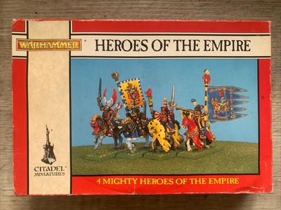 Warhammer Fantasy Heros Of The Empire Box Incomplete OOP 