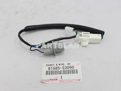 TOKUさま専用 Toyota 81585-53090 OEM Genuine SOCKET AND WIRE, REAR LAMP