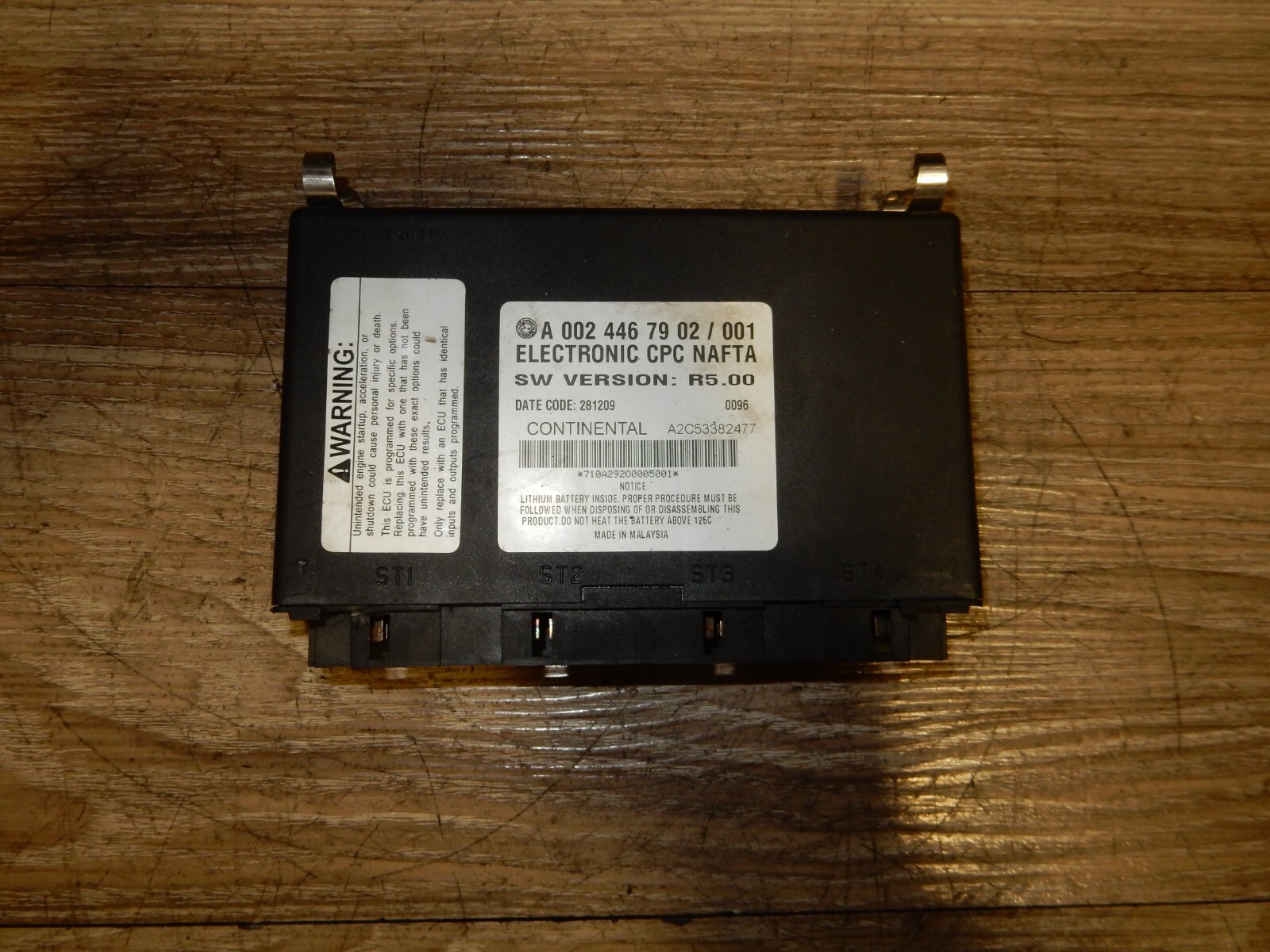 FREIGHTLINER CASCADIA CPC NAFTA CAB CONTROL MODULE (A 002